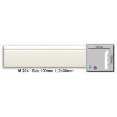 Гибкий молдинг из полиуретана M 204 (2.44м) Flexi*